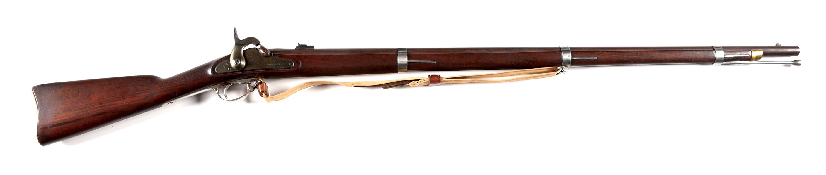 (A) REPRODUCTION C.S RICHMOND TYPE III 1863 PERCUSSION RIFLE MUSKET.