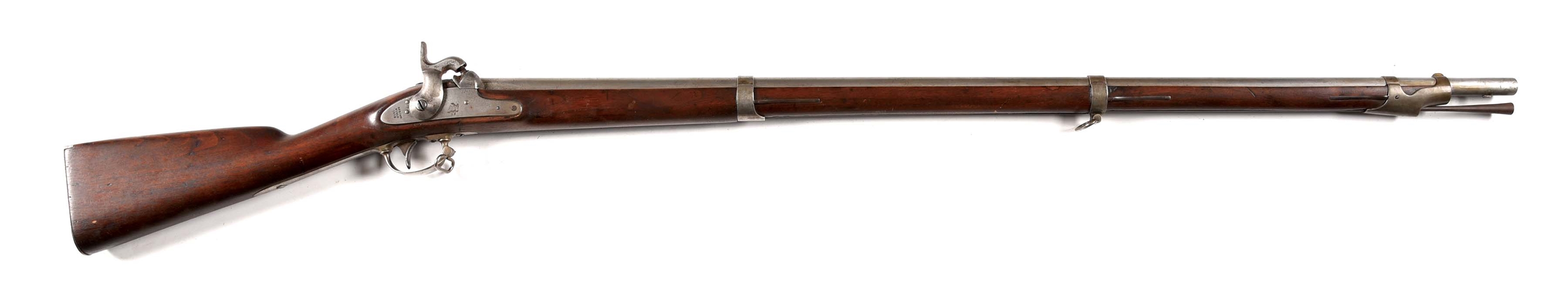 (A) SPRINGFIELD 1851 CADET PERCUSSION MUSKET.