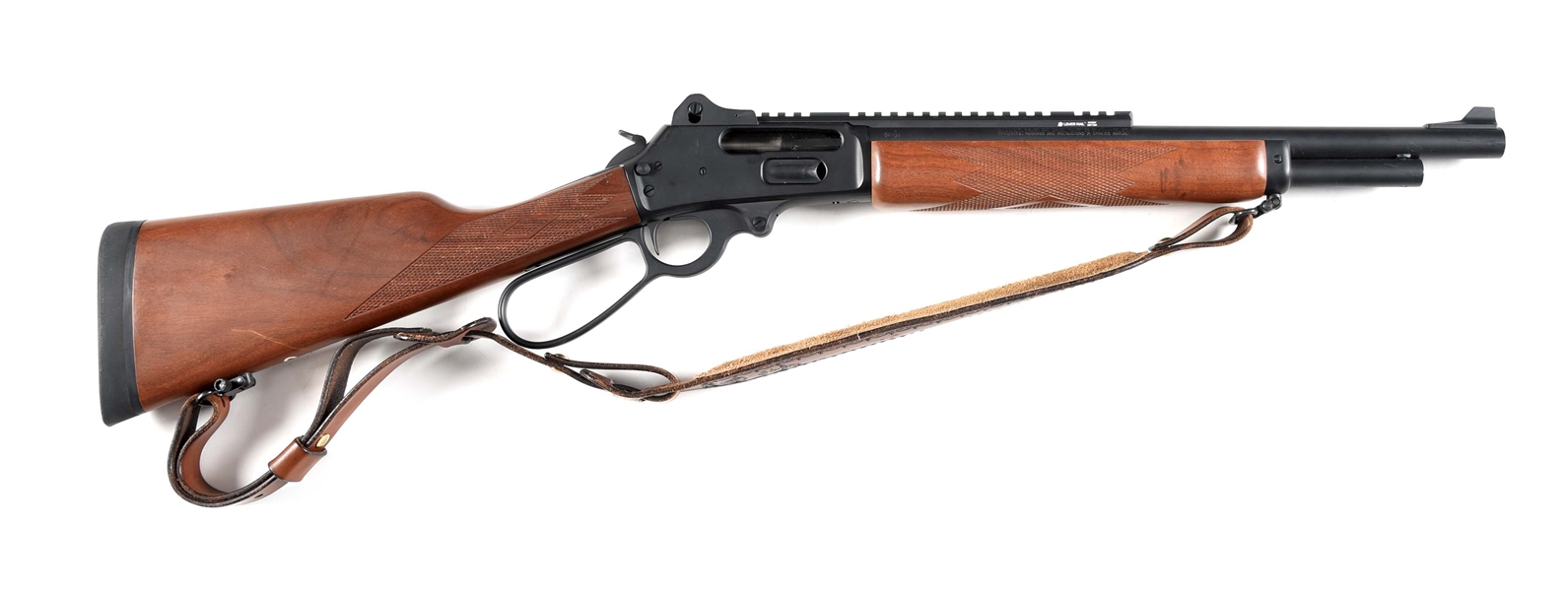 (M) MARLIN 1895G "BRUSH HAWG" LEVER ACTION RIFLE CUSTOMIZED BY GRIZZLY CUSTOM GUNS.