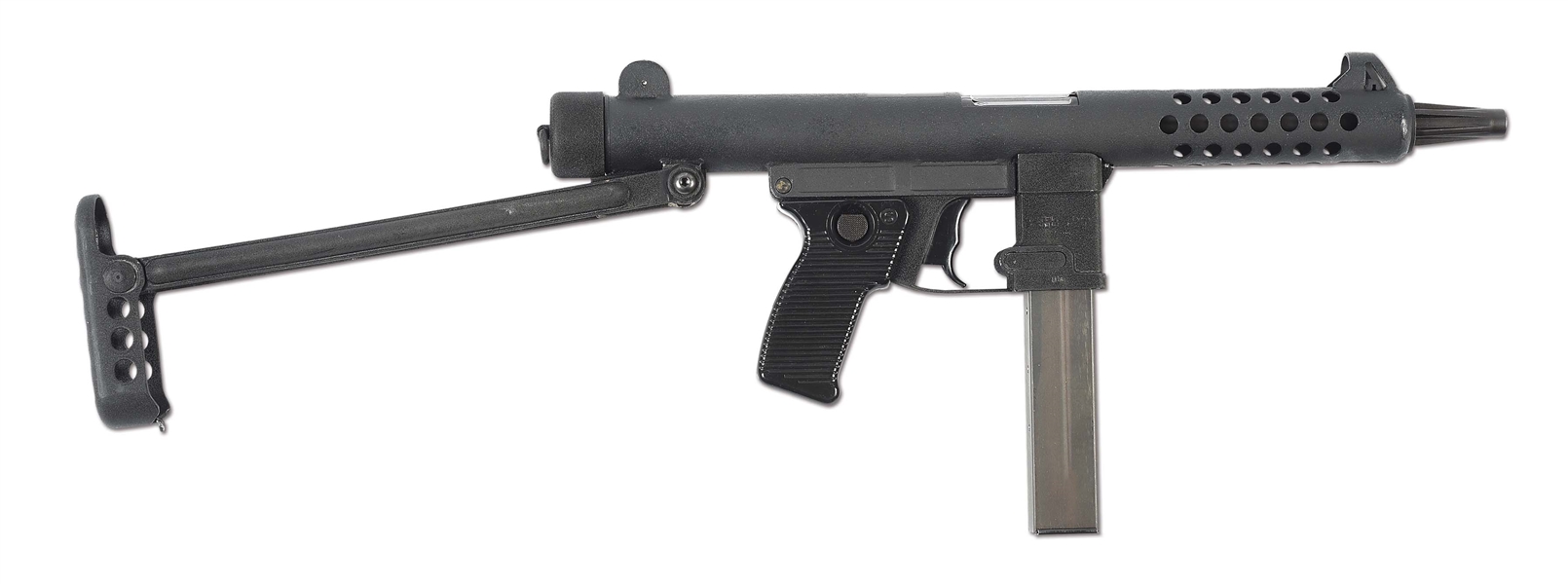 (N) EXCEPTIONALLY SCARCE FULLY TRANSFERABLE LA FRANCE SPECIALTIES STAR MODEL Z-70L SUBMACHINE GUN WITH BOX (FULLY TRANSFERABLE).