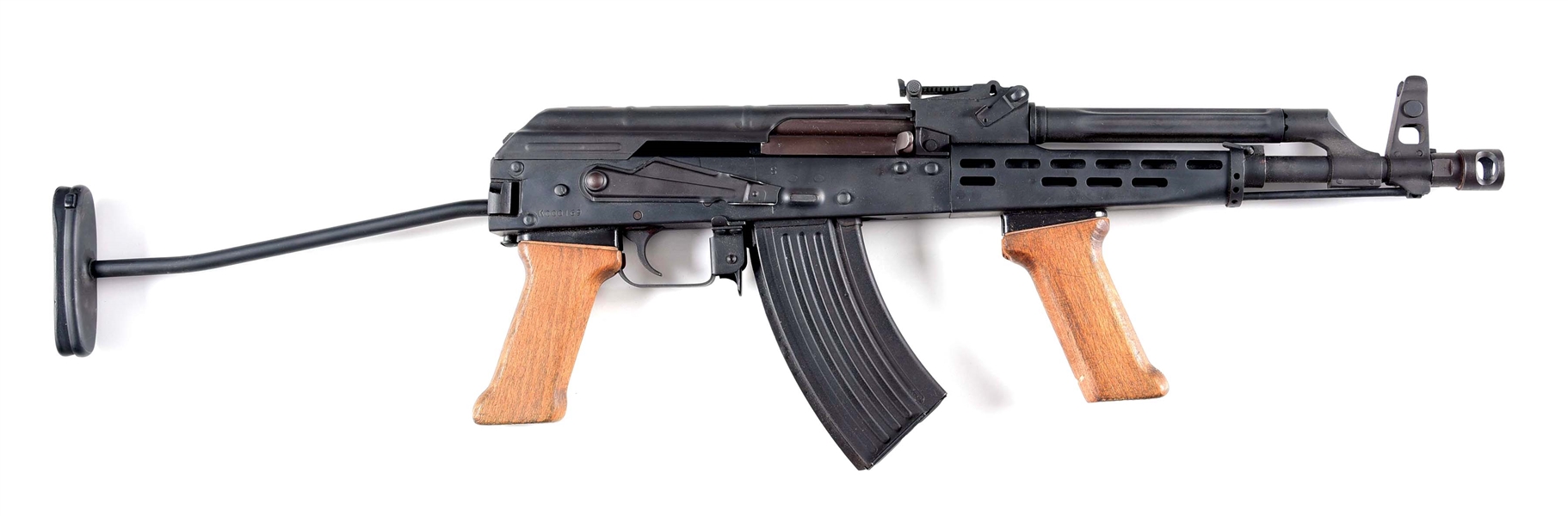 (N) VULCAN ARMS MODEL 47 SEMI-AUTOMATIC SBR MADE FROM A HUNGARIAN AMD-65 PARTS KIT (SHORT BARREL RIFLE).