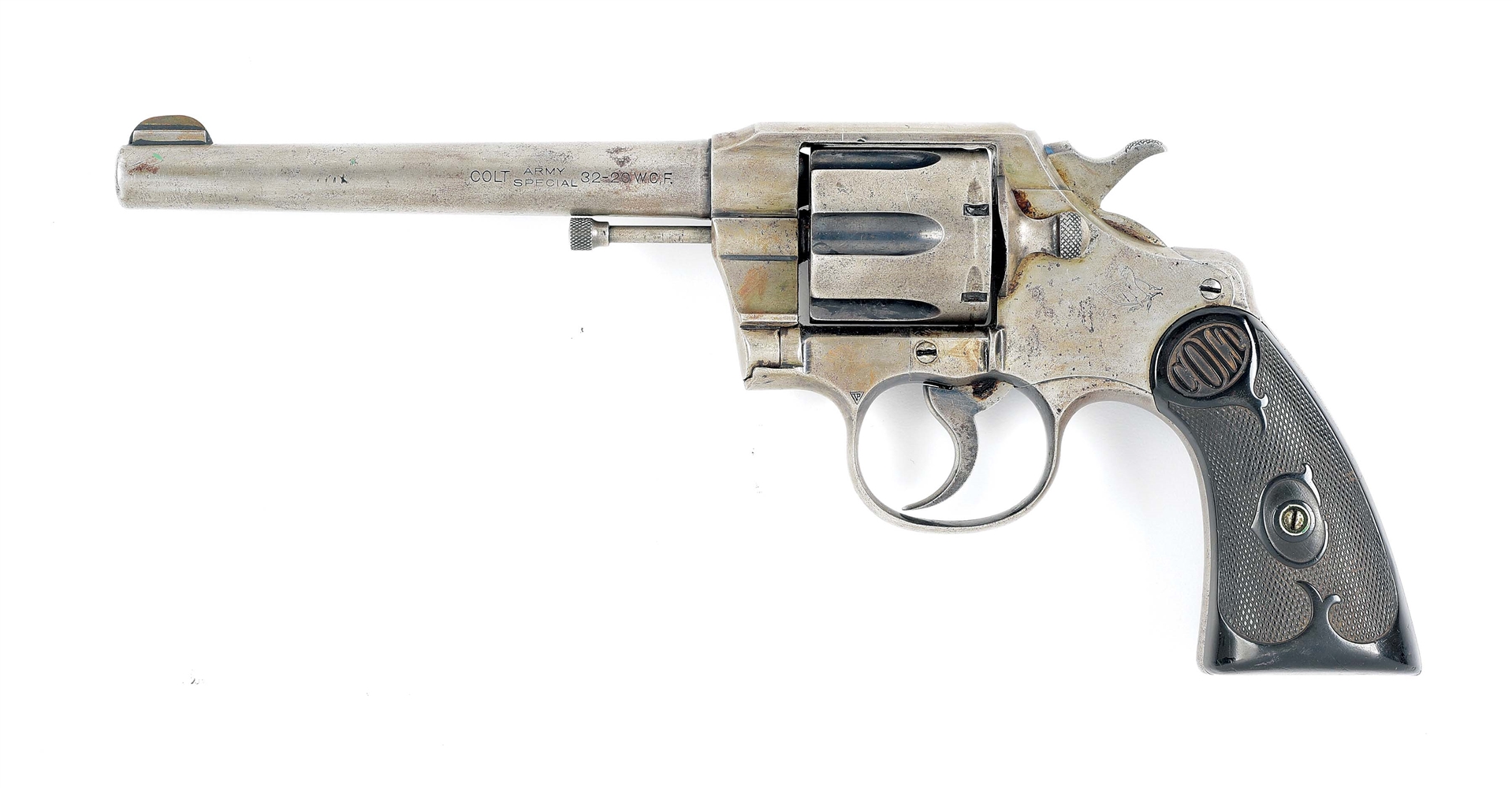 (C) COLT ARMY SPECIAL .32-20 DOUBLE ACTION REVOLVER.