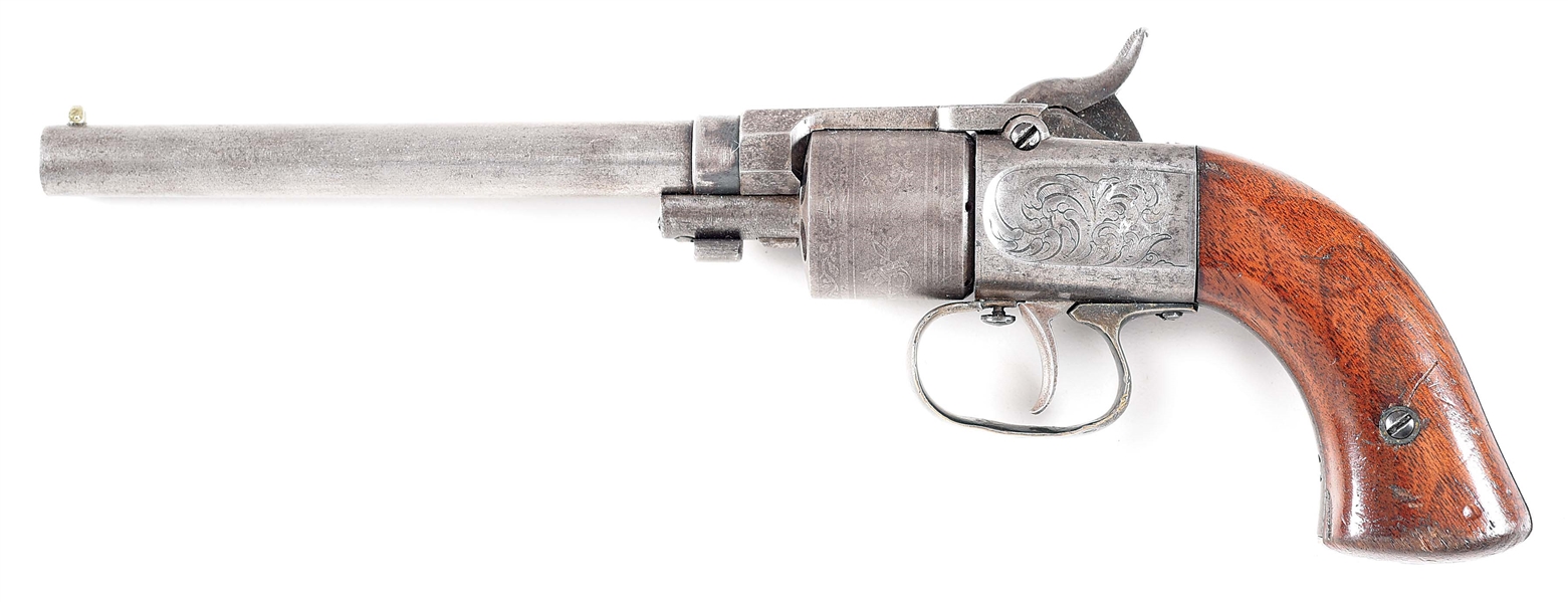 (A) INTERESTING AND SCARCE MASSACHUSETTS ARMS CO POCKET MODEL REVOLVER.