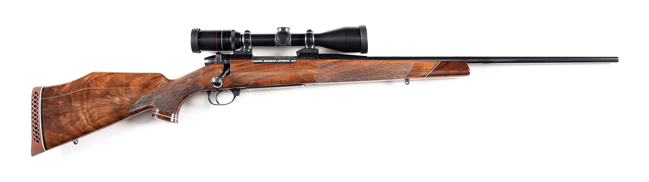 (M) WEATHERBY MARK V BOLT ACTION RIFLE IN .257 WEATHERBY MAGNUM.