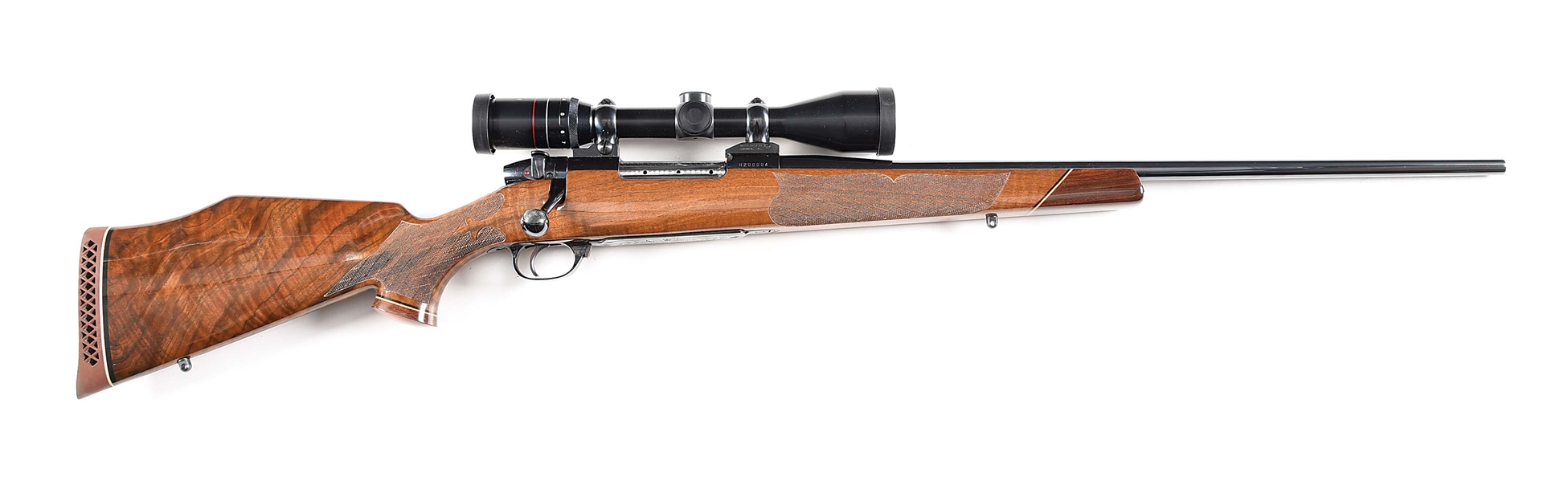 (M) WEATHERBY MARK V BOLT ACTION RIFLE IN 7MM WEATHERBY MAGNUM.