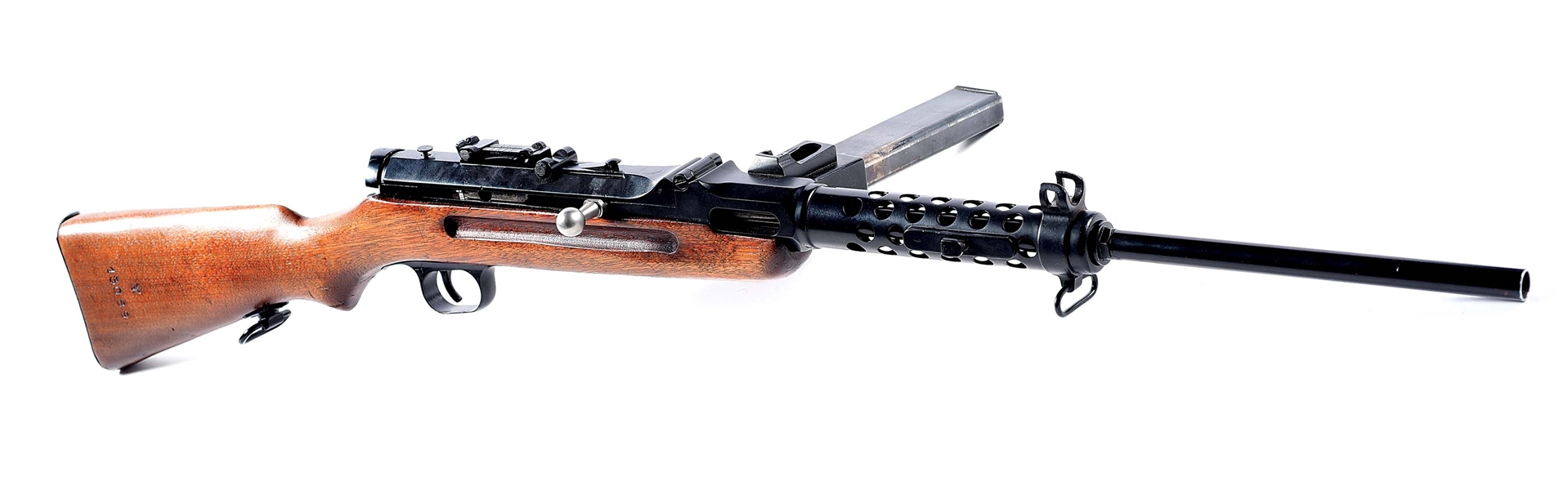 (M) MK GUN MODS STEYR SOLOTHURN MP-34O SEMI-AUTOMATIC RIFLE.