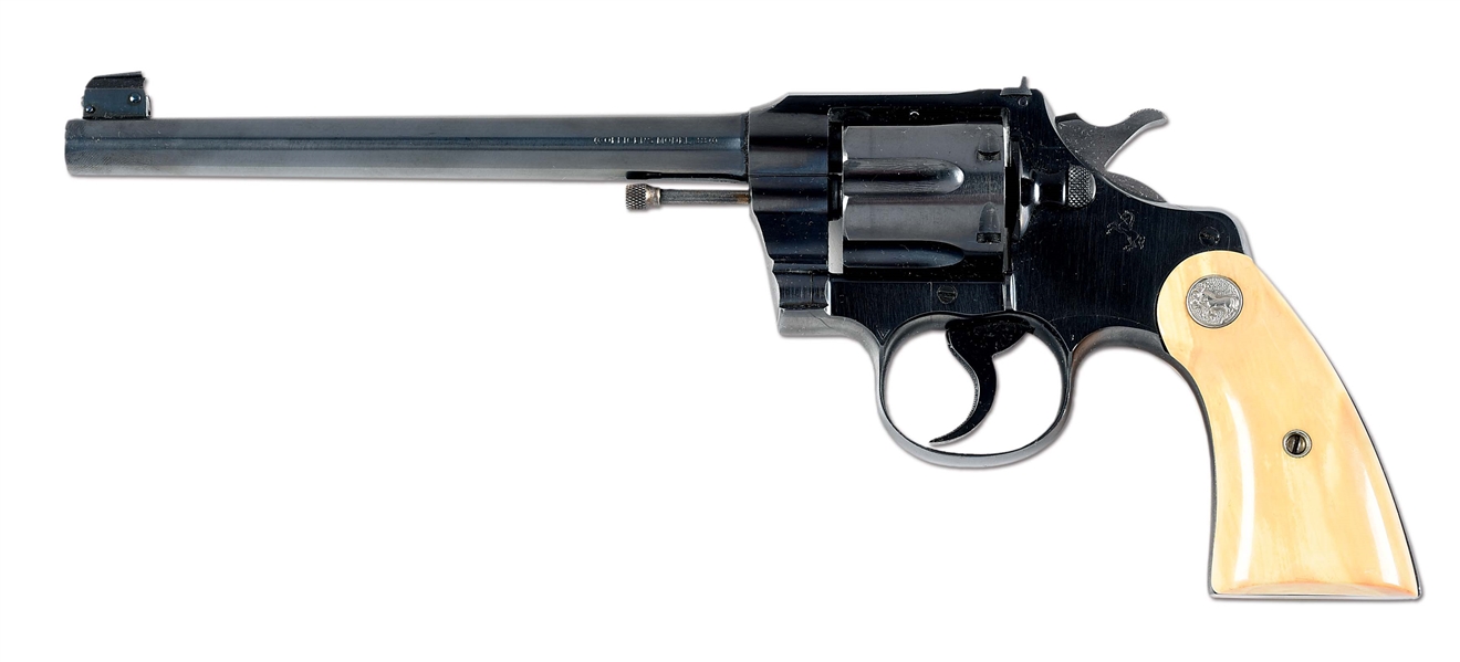 (C) EARLY COLT OFFICERS MODEL .38 DOUBLE ACTION REVOLVER.