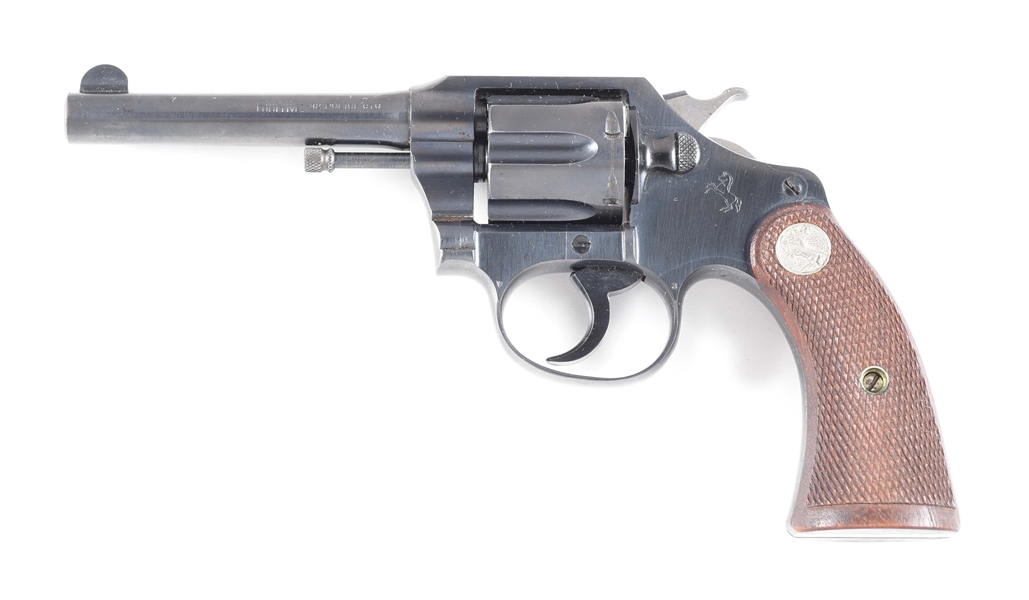 (C) COLT POLICE POSITIVE .32 REVOLVER WITH BOX.