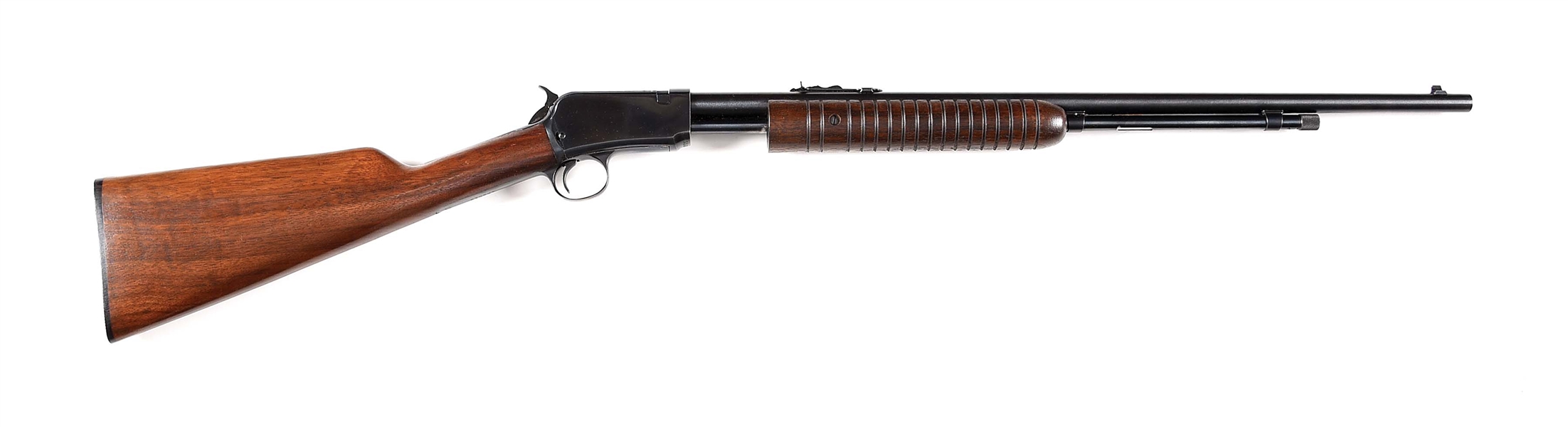 (C) WINCHESTER MODEL 62A SLIDE ACTION RIFLE (1946).