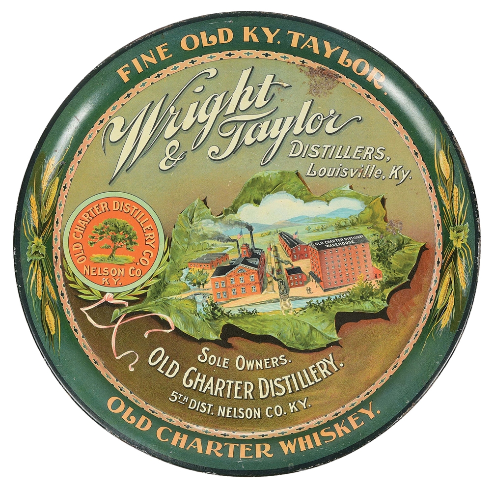 GRAPHIC SERVING TRAY FOR WRIGHT TAYLOR DISTRIBUTORS IN LOUISVILLE KENTUCKY.