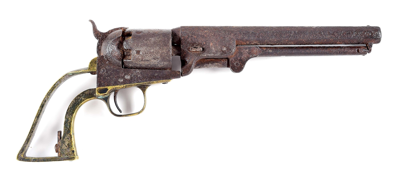 (A) RELIC COLT 1851 NAVY PERCUSSION REVOLVER RECOVERED IN ORANGE COUNTY, VIRGINIA.
