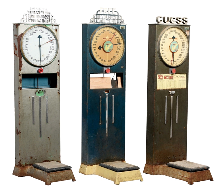 LOT OF 3: WEIGHING SCALES.