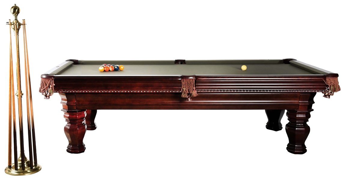 CONTEMPORARY BRUNSWICK POOL TABLE. 