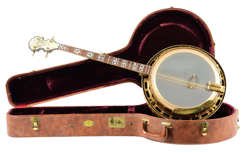 GIBSON "BELLA VOCE" BANJO WITH CASE.