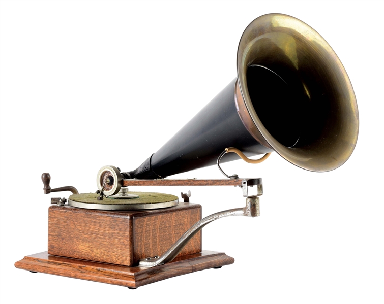 NORTH AMERICAN PHONOGRAPH COMPANY "BERLINER" GRAM-O-PHONE.