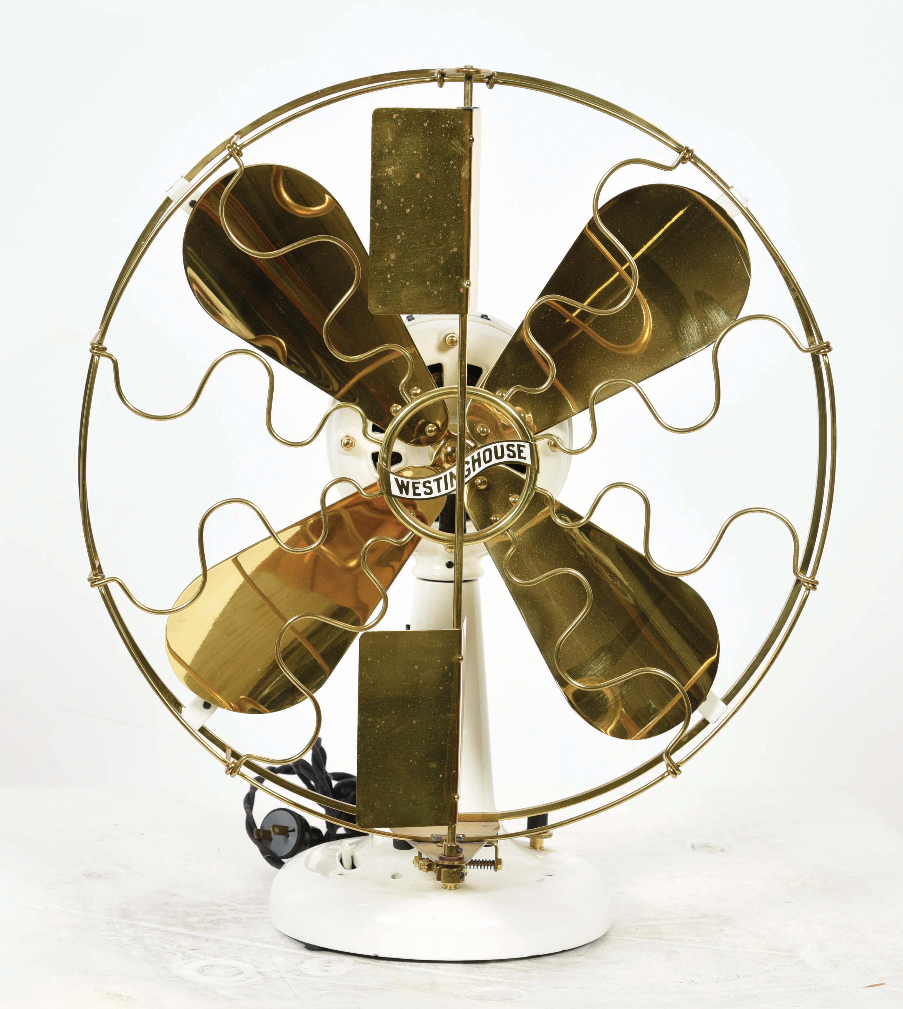 Lot Detail - WESTINGHOUSE ALTERNATING CURRENT MOTOR OSCILLATING FAN.