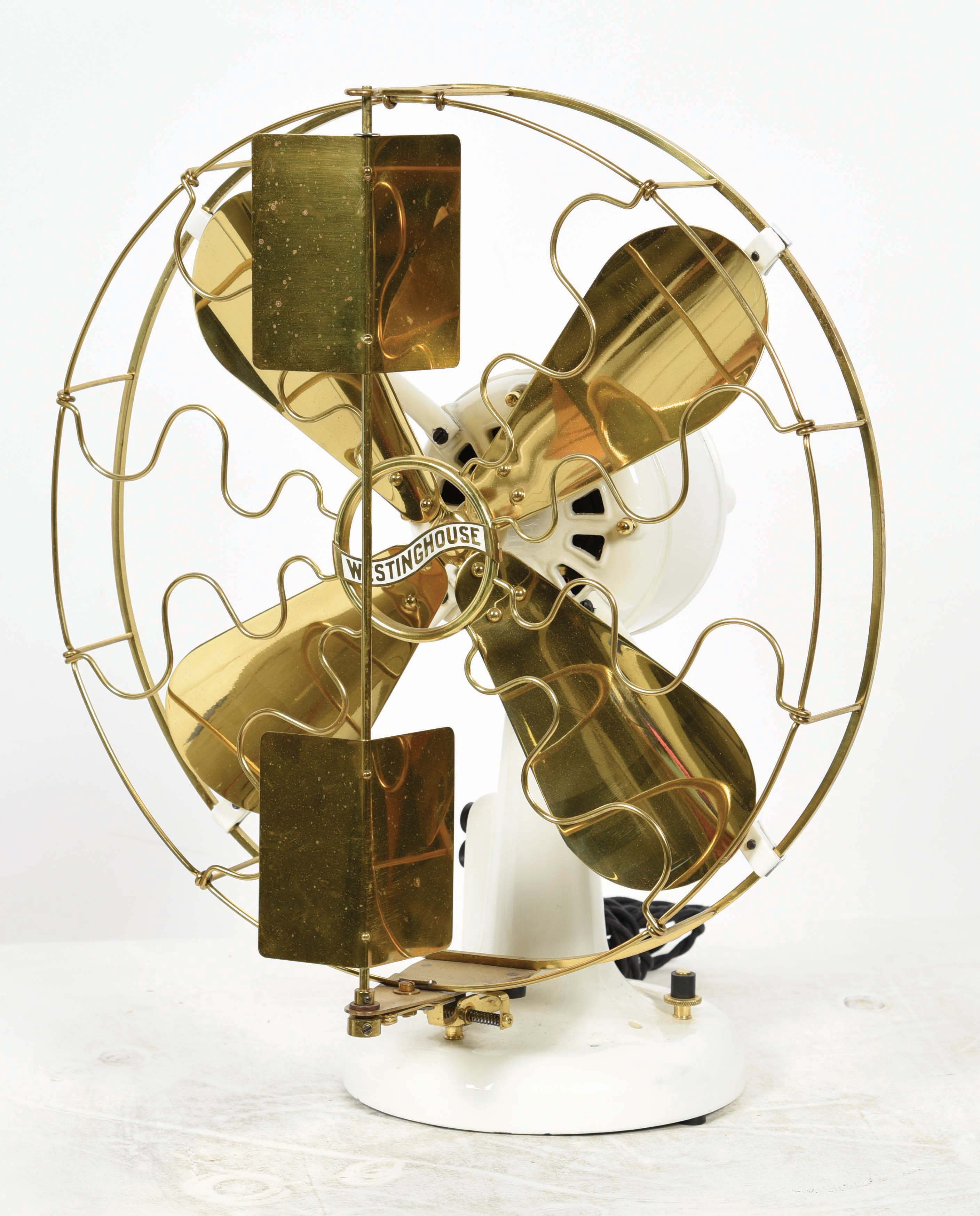 Lot Detail - WESTINGHOUSE ALTERNATING CURRENT MOTOR OSCILLATING FAN.