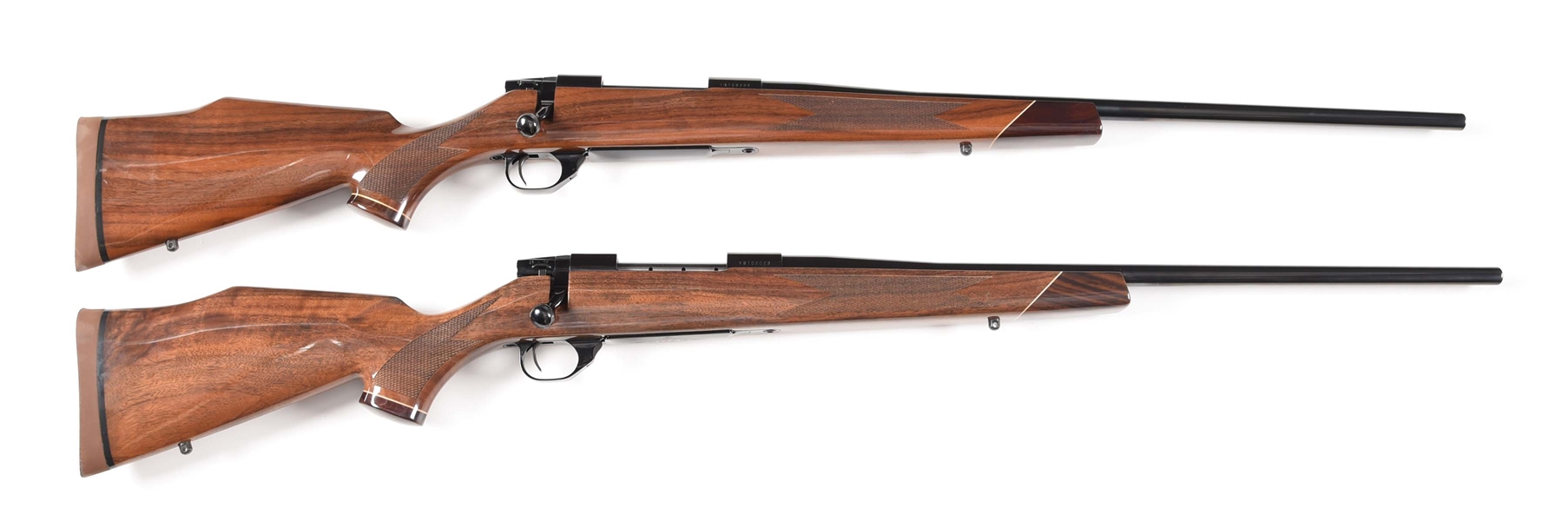 (M) LOT OF 2: WEATHERBY VANGUARD DELUXE BOLT ACTION RIFLES