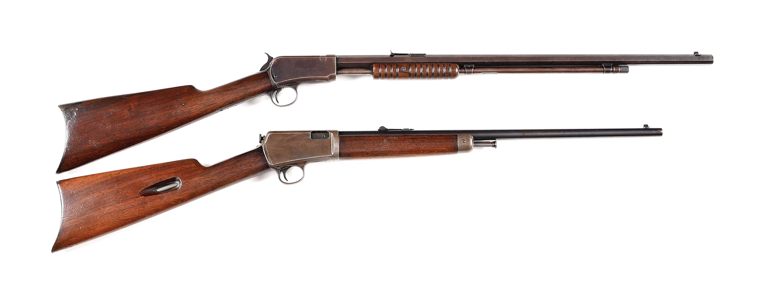 (C) LOT OF 2: WINCHESTER MODEL 1890 AND 1903 .22 RIFLES.