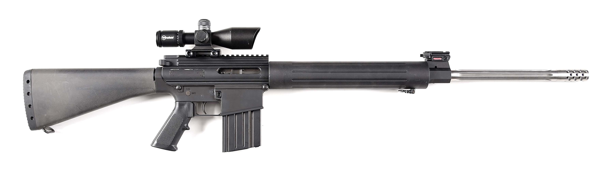 (M) DPMS PANTHER ARMS LR-308 SEMI AUTOMATIC RIFLE WITH SCOPE