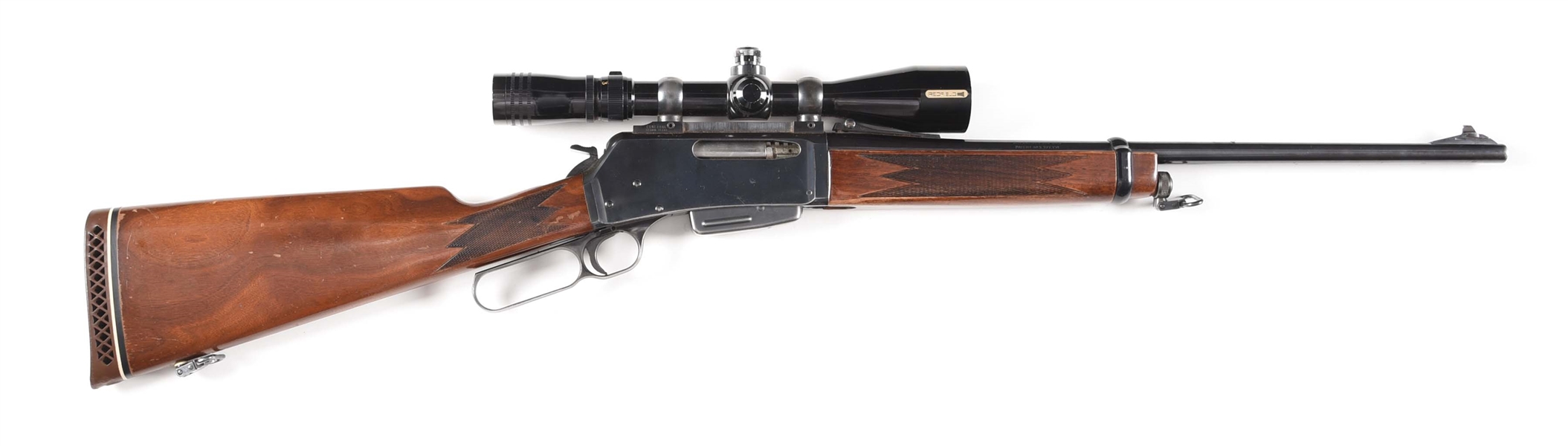 (M) BELGIAN BROWNING BLR .308 LEVER ACTION RIFLE WITH ORIGINAL BOX.