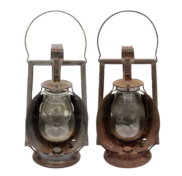 LOT OF 2: DIETZ ACME INSPECTORS LAMP AND LANTERN.