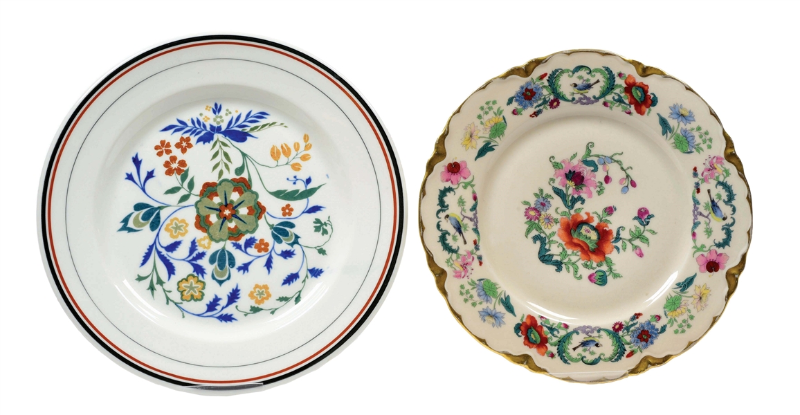 LOT OF 2: GREAT NORTHERN PLATES.