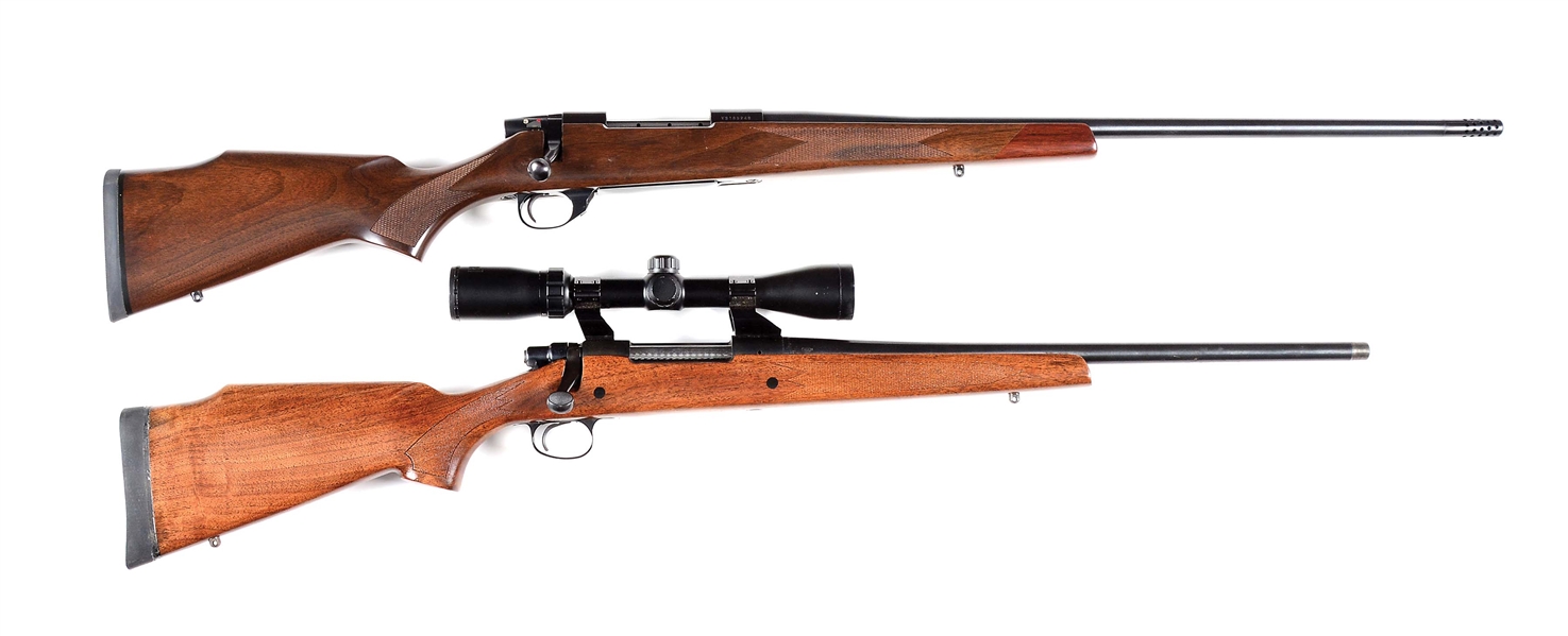 (M) LOT OF 2: WEATHERBY VANGUARD AND REMINGTON MODEL 700 ADL BOLT ACTION RIFLES