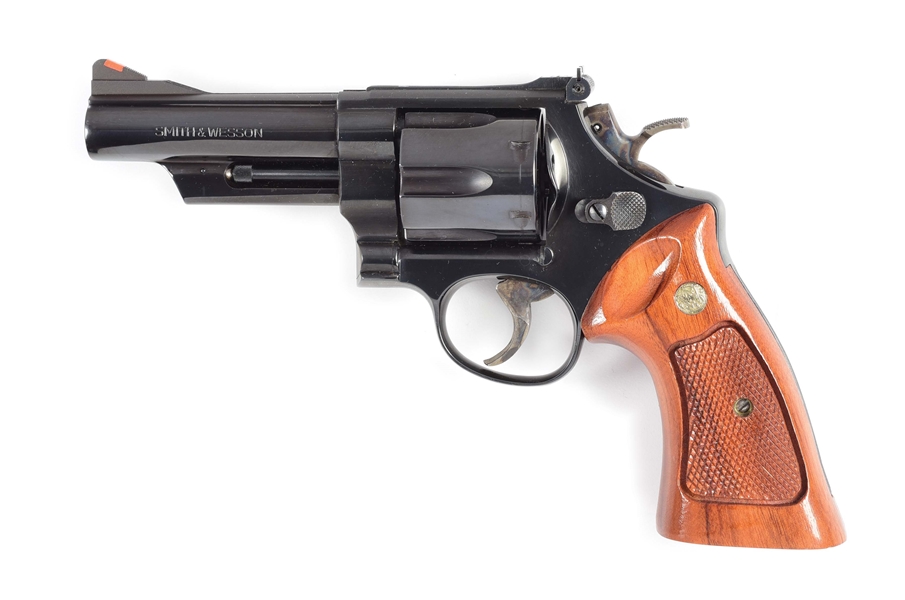 (M) SMITH AND WESSON MODEL 29-3 DOUBLE ACTION REVOLVER IN MATCHING FACTORY BOX.