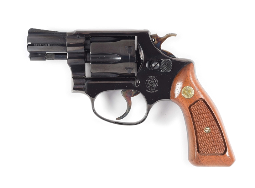 (C) SMITH AND WESSON MODEL 31-1 DOUBLE ACTION REVOLVER.