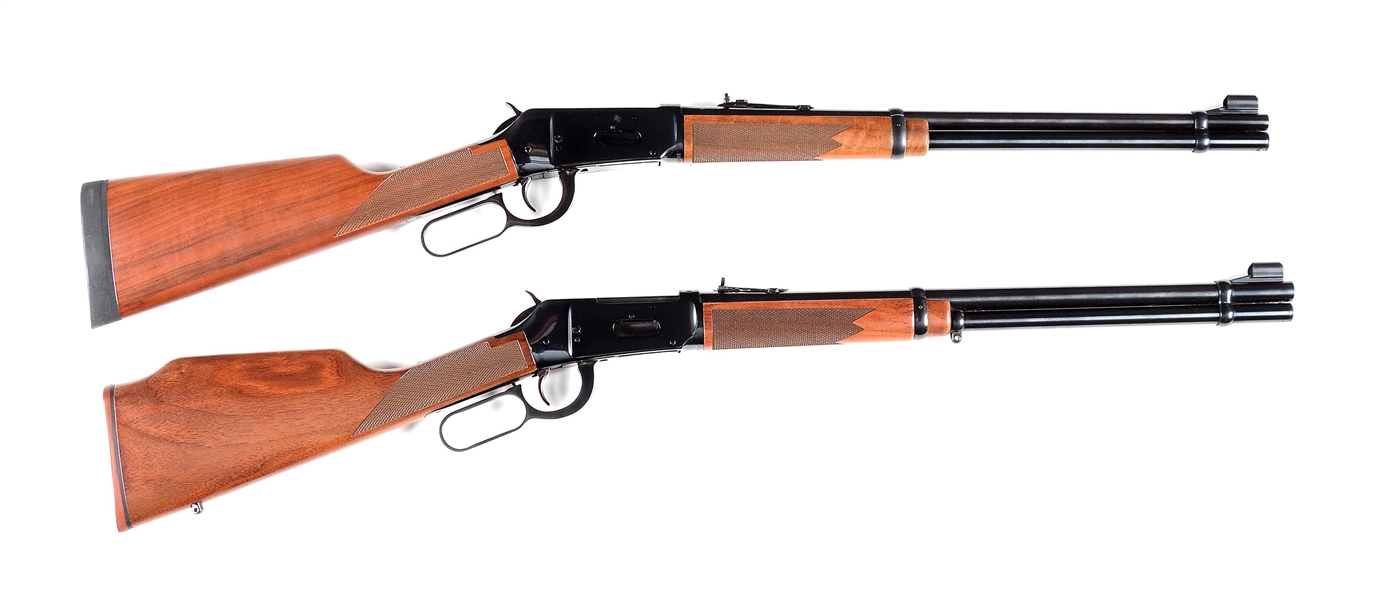 (M) LOT OF 2: WINCHESTER 94 XTR BIG BORE .375 LEVER ACTION RIFLES.