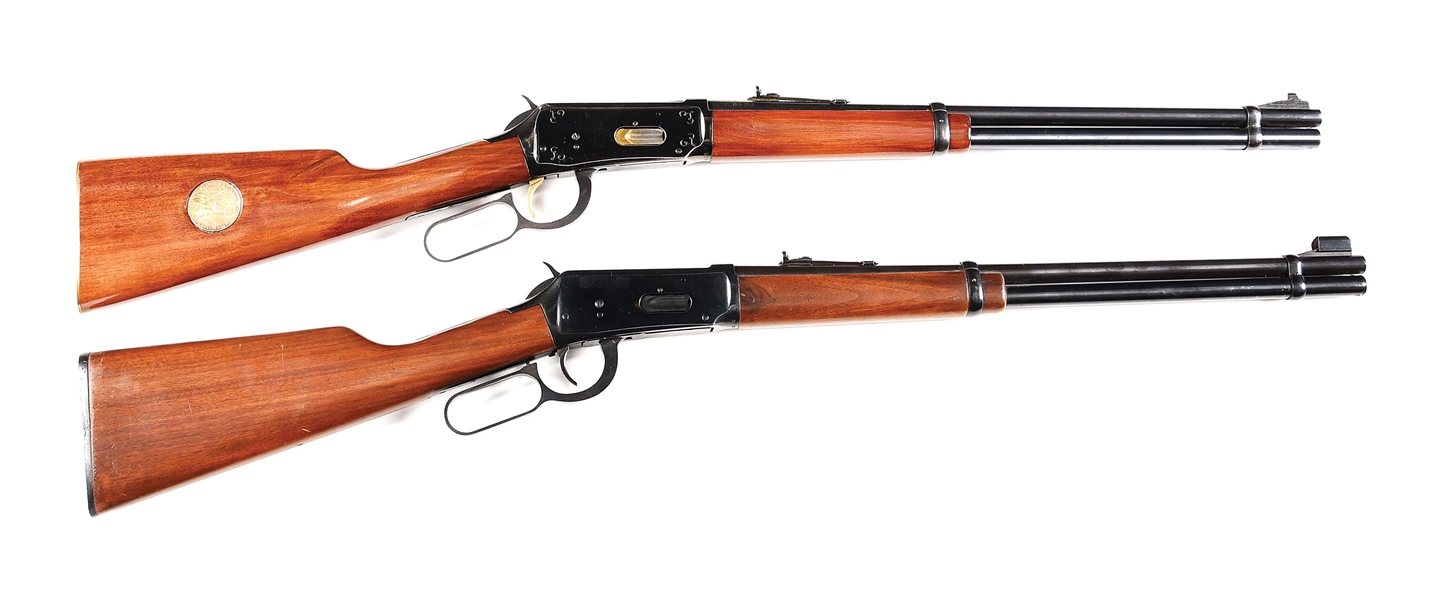 (M) LOT OF 2: WINCHESTER 94 LEVER ACTION CARBINES.