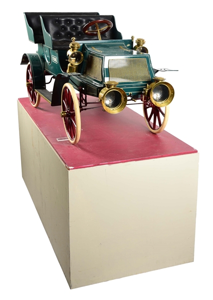 1/3 SCALE METAL MODEL OF THE YORK CAR.