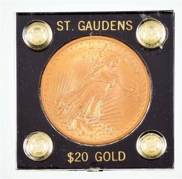 1908 ST. GAUDENS $20 COIN.