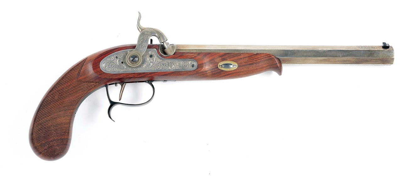 (A) CONNECTICUT VALLEY ARMS CONTEMPORARY PERCUSSION PISTOL.