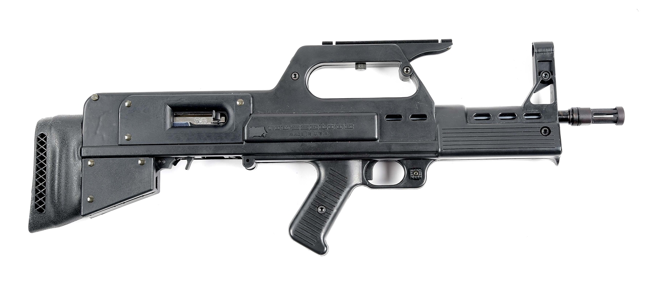 (M) RUGER 10/22 SEMI-AUTOMATIC RIFLE IN BULLPUP CHASSIS.