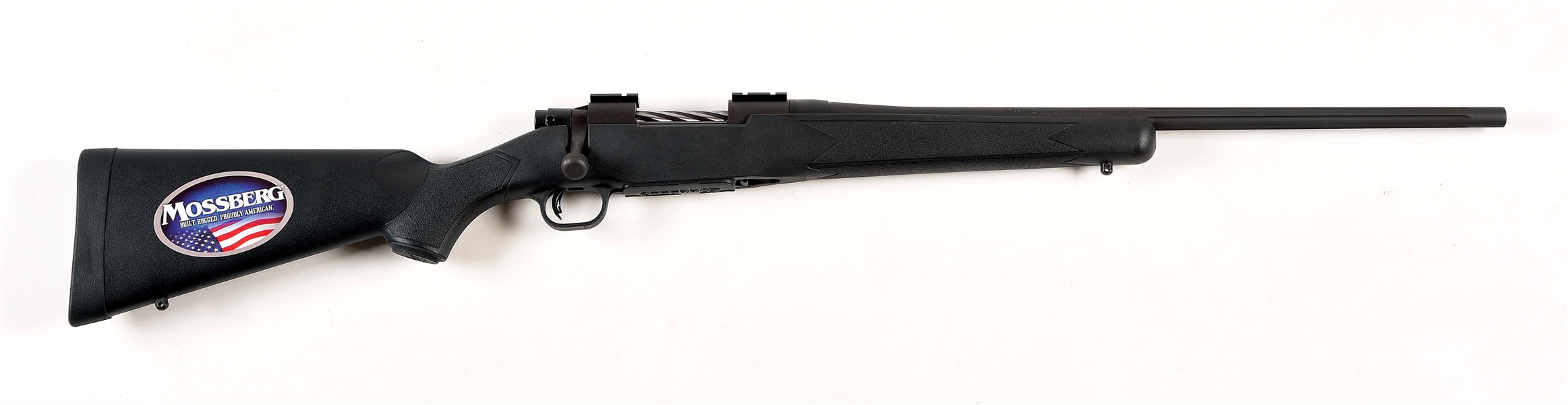 (M) MOSSBERG PATRIOT BOLT ACTION RIFLE.