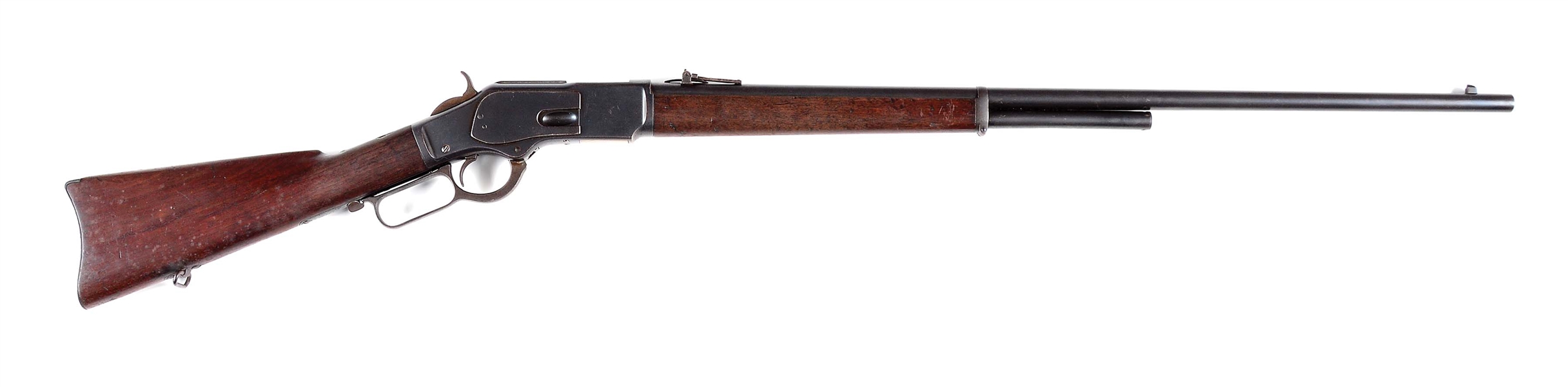 (A) WINCHESTER 1873 .44-40 LEVER ACTION RIFLED MUSKET.