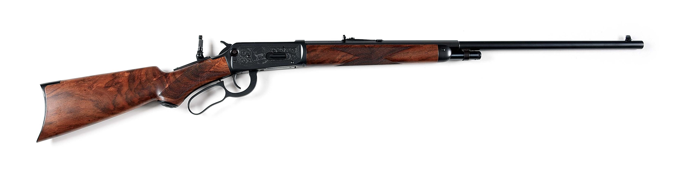 (M) WINCHESTER MODEL 1894 LIMITED EDITION GRADE I CENTENNIAL LEVER ACTION RIFLE WITH FACTORY BOX.