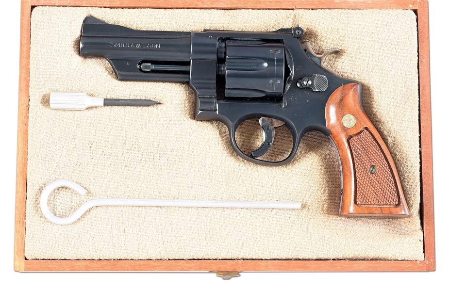 (M) SMITH & WESSON MODEL 28-2 HIGHWAY PATROLMAN .357 DOUBLE ACTION REVOLVER WITH CASE.
