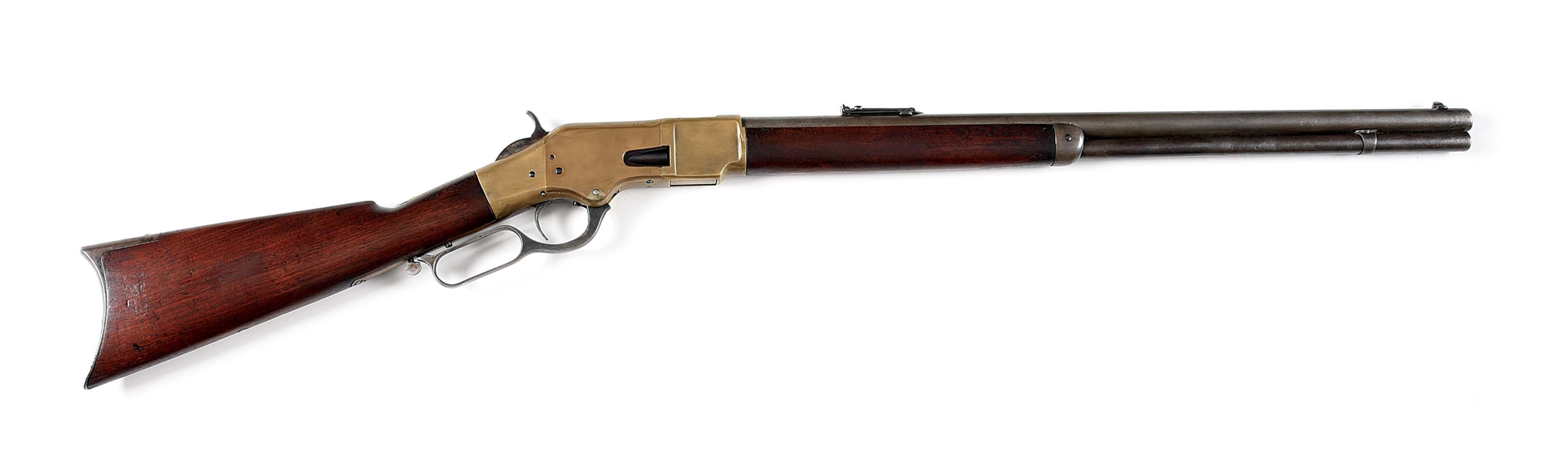 (A) WINCHESTER MODEL 1866 LEVER ACTION RIFLE. 