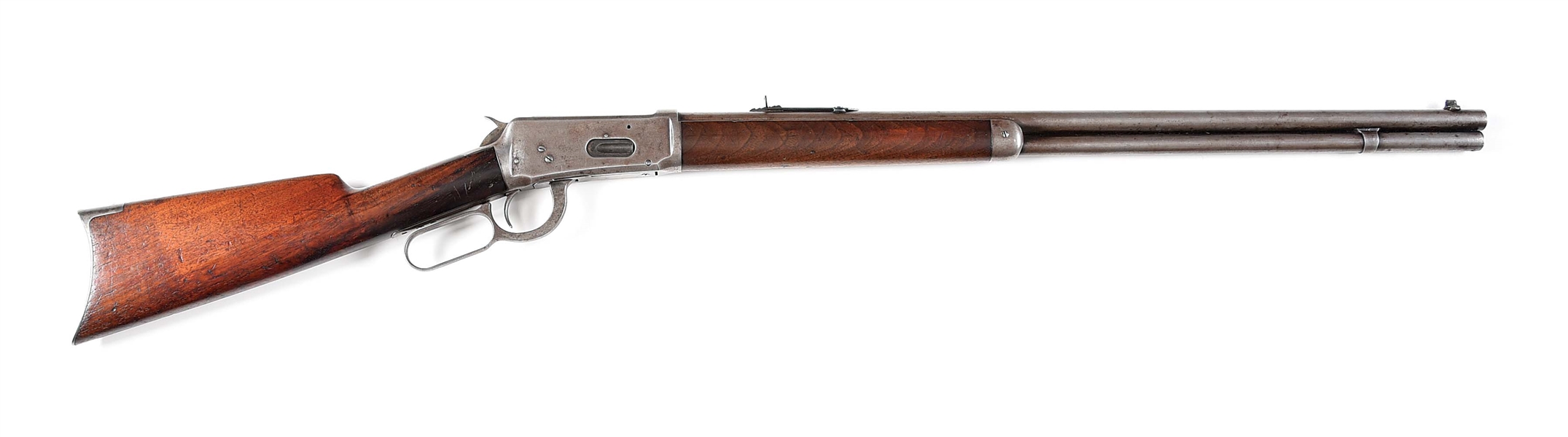 (A) WINCHESTER MODEL 1894 LEVER ACTION RIFLE (1898).