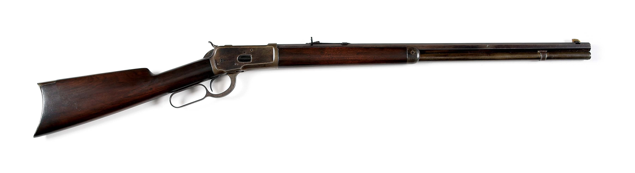 (A) FIRST YEAR OF PRODUCTION WINCHESTER 1892 LEVER ACTION RIFLE. 