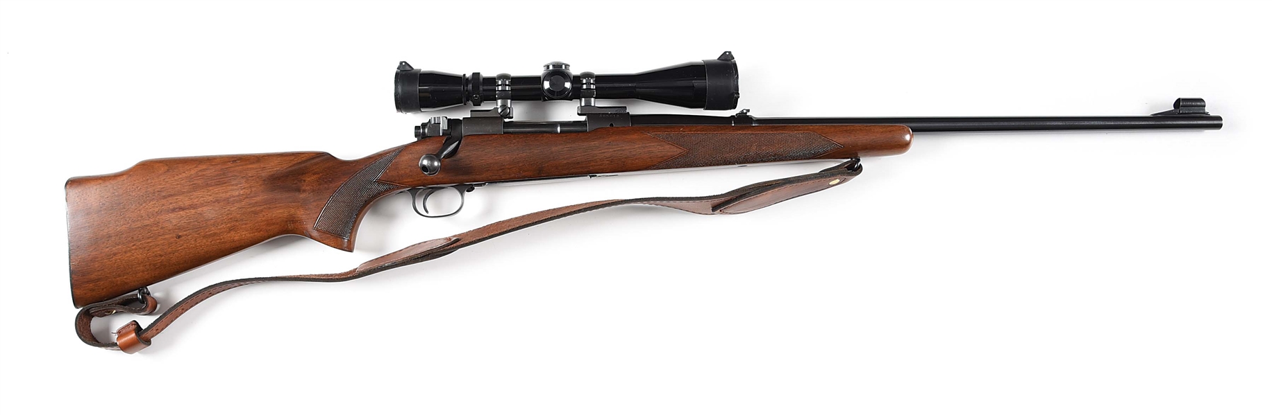 (C) WINCHESTER MODEL 70 BOLT ACTION RIFLE. 