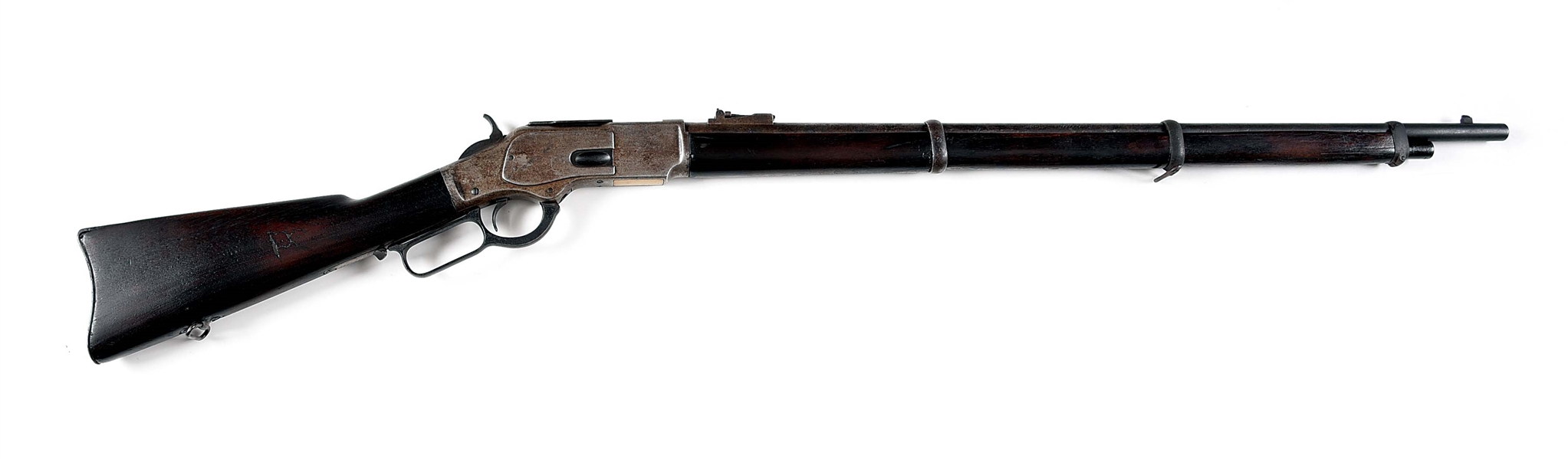 (A) WINCHESTER 1873 LEVER ACTION MUSKET. 