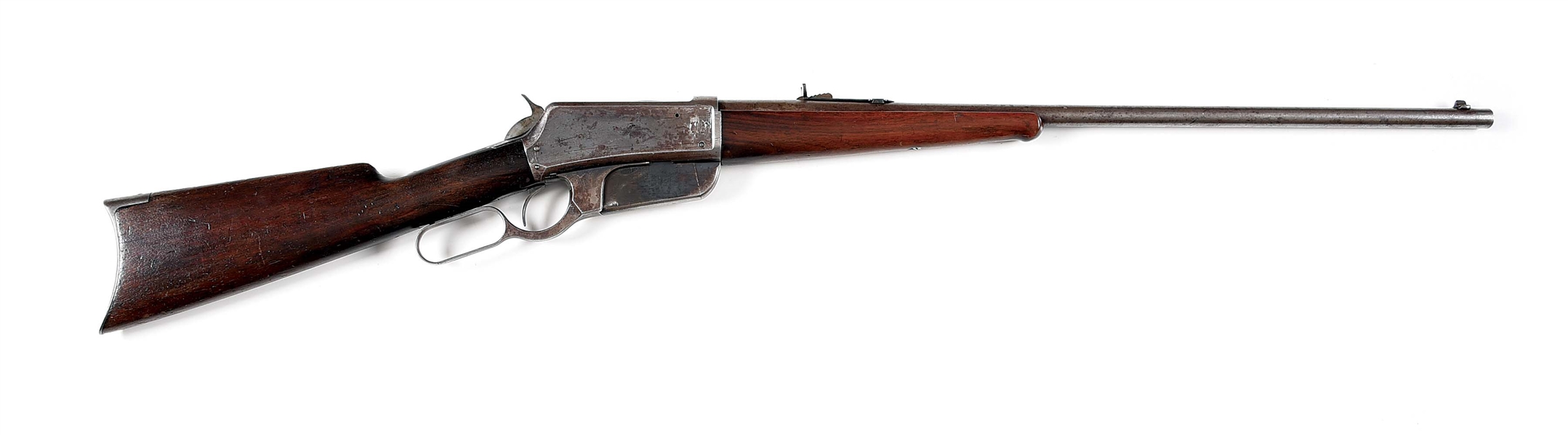(A) SCARCE WINCHESTER MODEL 1895 FLATSIDE LEVER ACTION RIFLE. 
