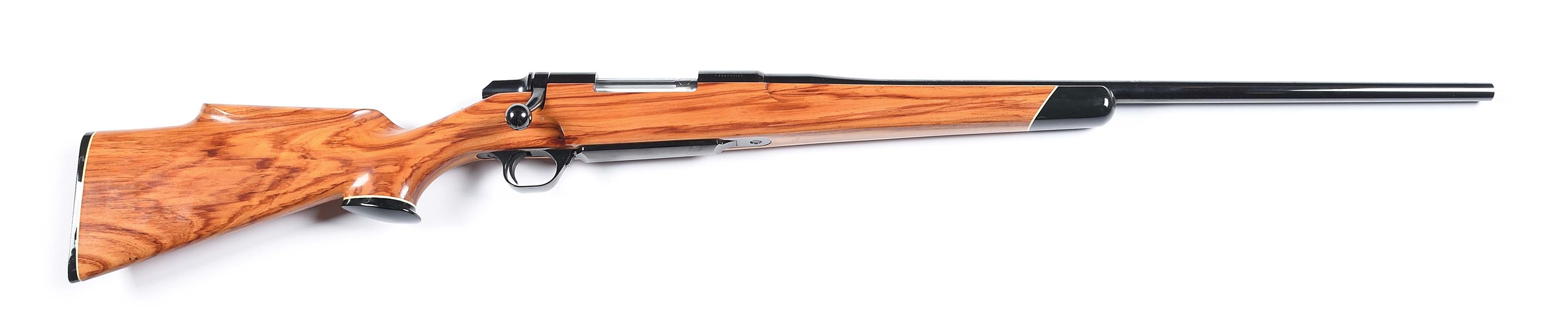 (M) BROWNING BBR BOLT ACTION RIFLE WITH TULIP WOOD/ DALERGIA FRATESCENS VAR. TOMENTOSA STOCK.