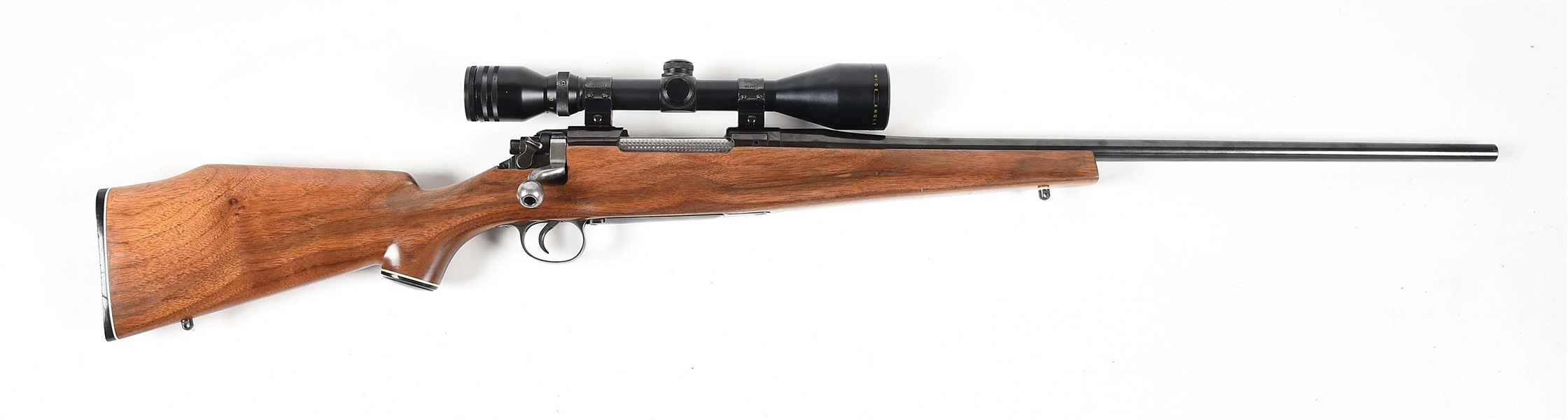 (C) SPORTERIZED WINCHESTER 1917 BOLT ACTION RIFLE WITH SCOPE.