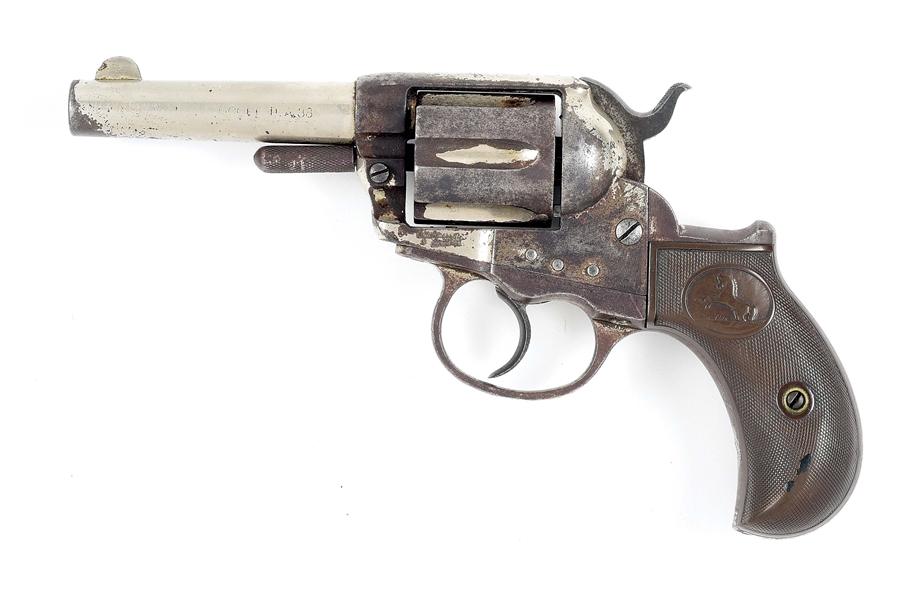(A) COLT 1877 "LIGHTNING" DOUBLE ACTION REVOLVER