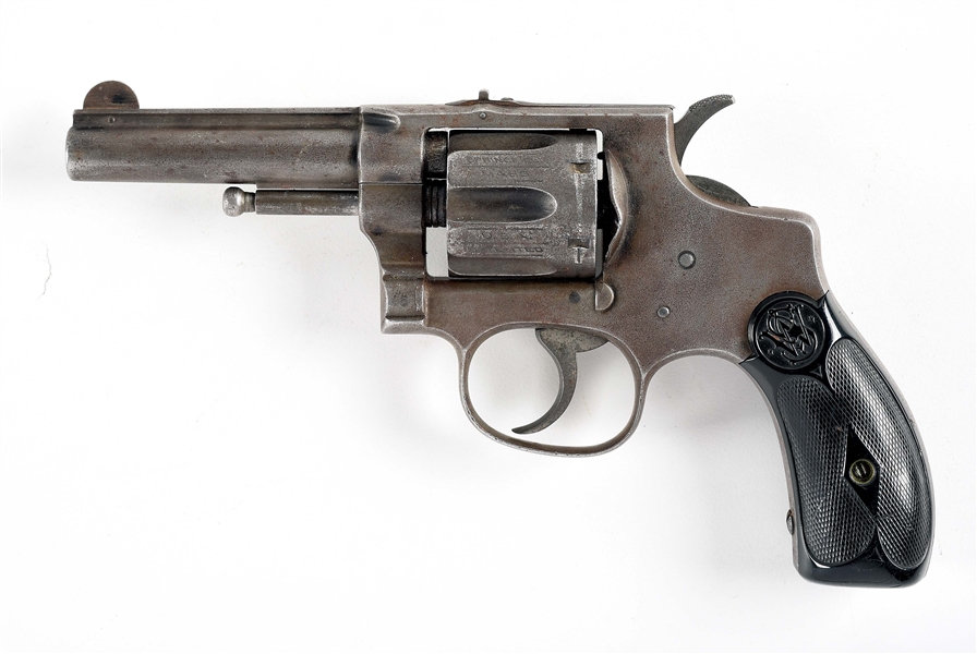 (C) SMITH AND WESSON .32 DOUBLE ACTION REVOLVER.
